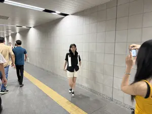 Đường hầm đi bộ Ga Bến Thành（ベンタイン駅の地下道）