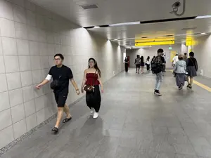 [PRIVATE] Đường hầm đi bộ Ga Bến Thành（ベンタイン駅の地下道）