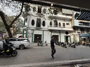 Biệt thự Pháp cổ tại 38 Hai Bà Trưng（ハイバーチュン通り38番地のフランス植民地時代のヴィラ）