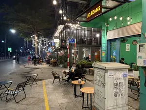JO.BEANS, Phố Nhà Thờ（ニャートー通りのカフェ「Jo.Beans」/ ハノイ）