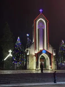 Nhà thờ đá Sa Pa（サパ石の教会）