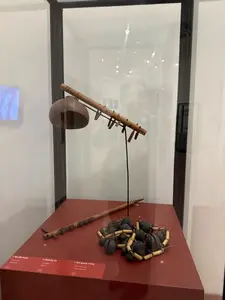 Đàn độc huyền。Chuỗi lục lạc。Đàn goong 10 dây。（日本語訳）。ダン・バウ（一弦琴）。ガラガラの鎖。10弦ゴング琴