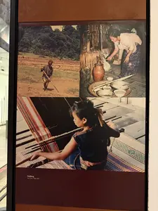 Dệt vải, Thái (布を織る、タイ族)