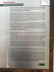 村では、この墓の家に約30人の死者を埋葬することができます