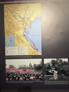 Cuộc tổng tiến công và nổi dậy Mùa Xuân 1975（1975年春季大攻勢と蜂起に関する展示パネル / ベトナム軍事歴史博物館・ハノイ）