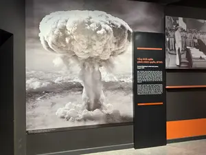 TỔNG KHỞI NGHĨA GIÀNH CHÍNH QUYỀN, 8/1945（1945年8月・政権奪取のための総蜂起に関する展示パネル / ベトナム軍事歴史博物館）