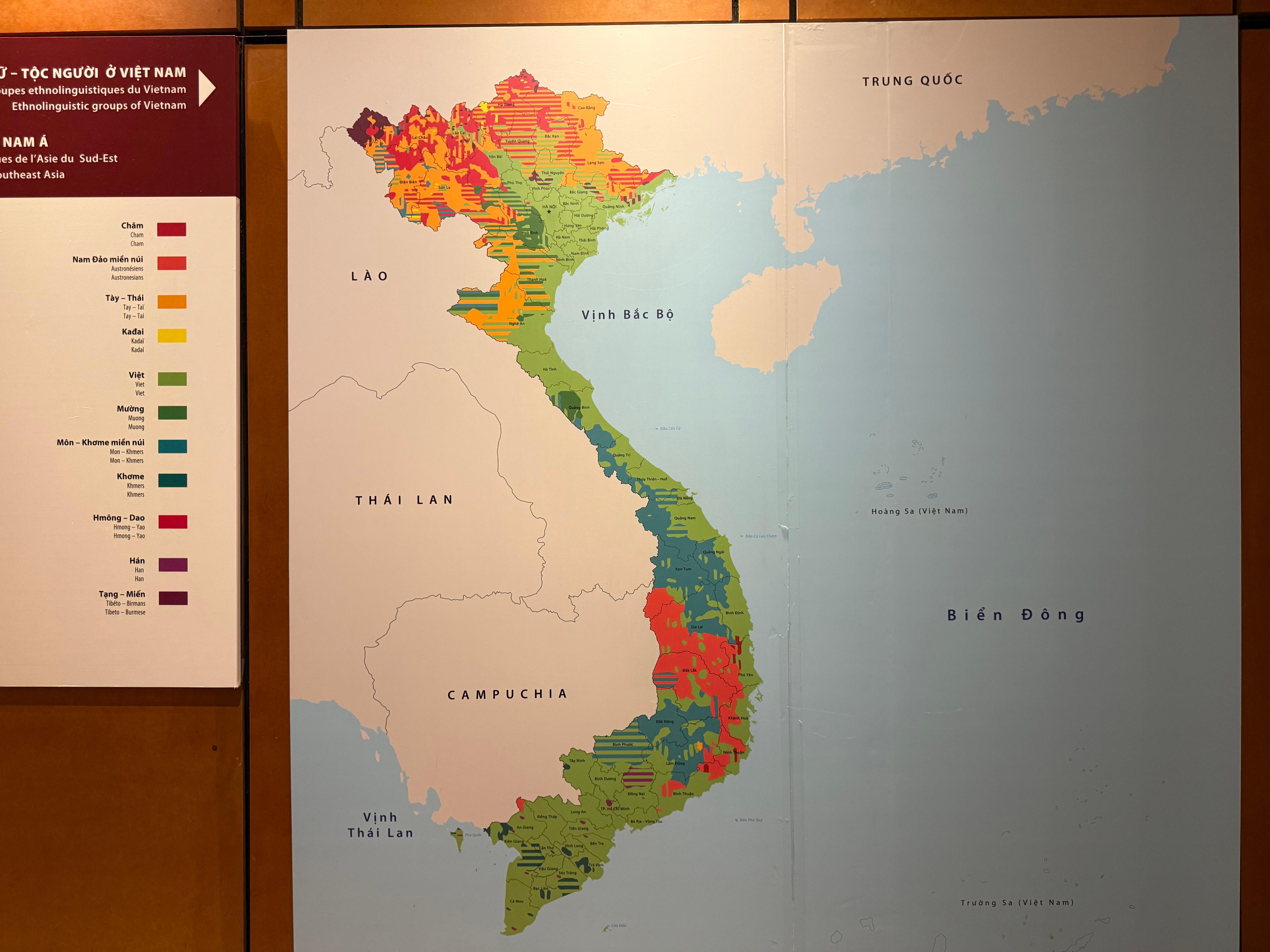 Bản đồ phân bố / 居住分布図